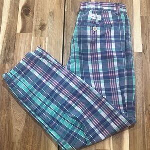 Vineyard Vines Multicolor Plaid Kids Casual Bottoms